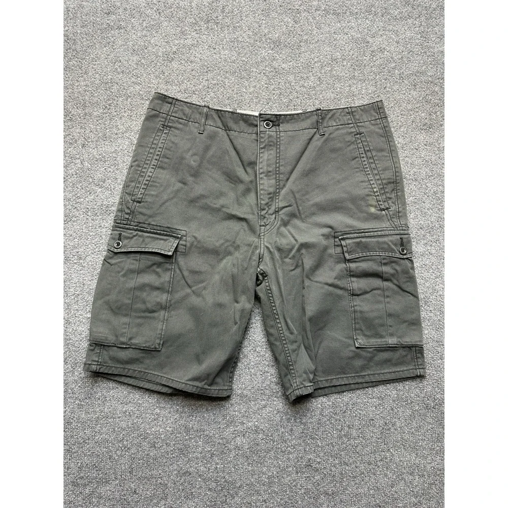 Levi's Gray Cargo Shorts‎ Size 36 Baggy Y2K Skater